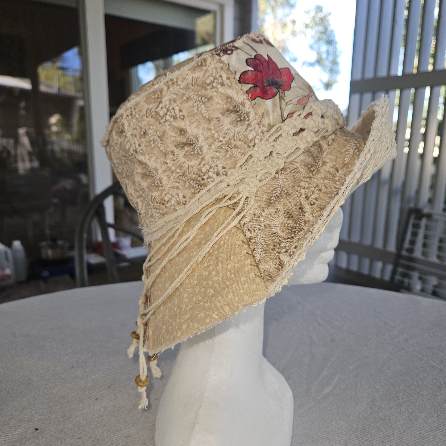 Frayed Boho Hat