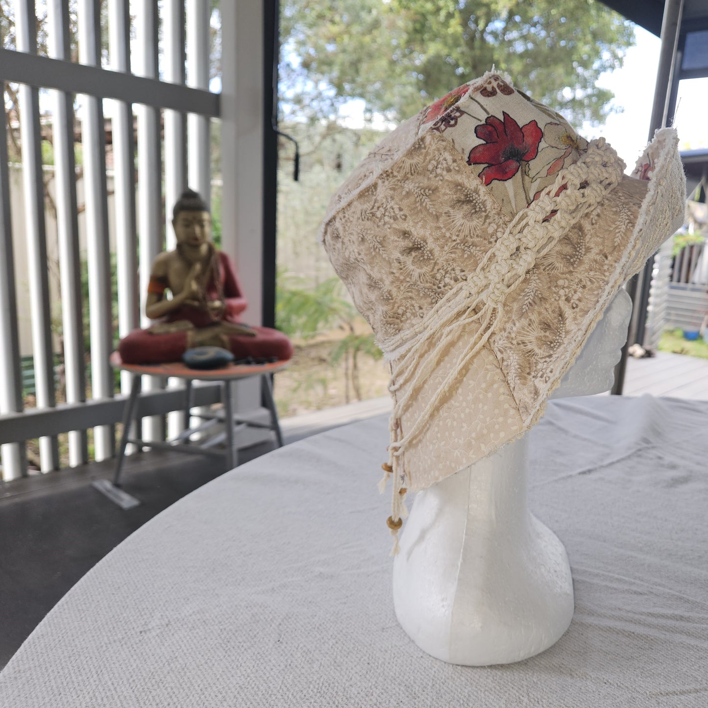 Frayed Boho Hat